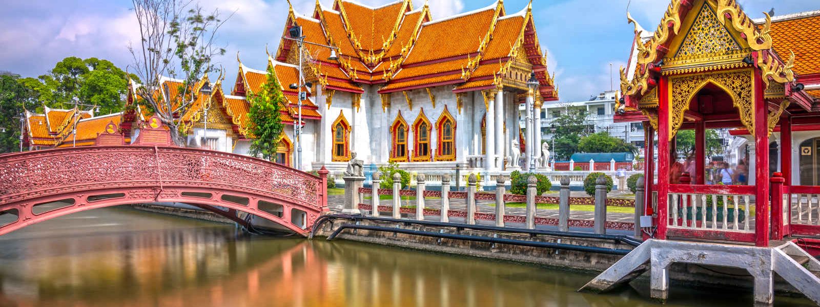 Temple Wat Benchamabophit Dusit Wanaram, Bangkok, Thaïlande