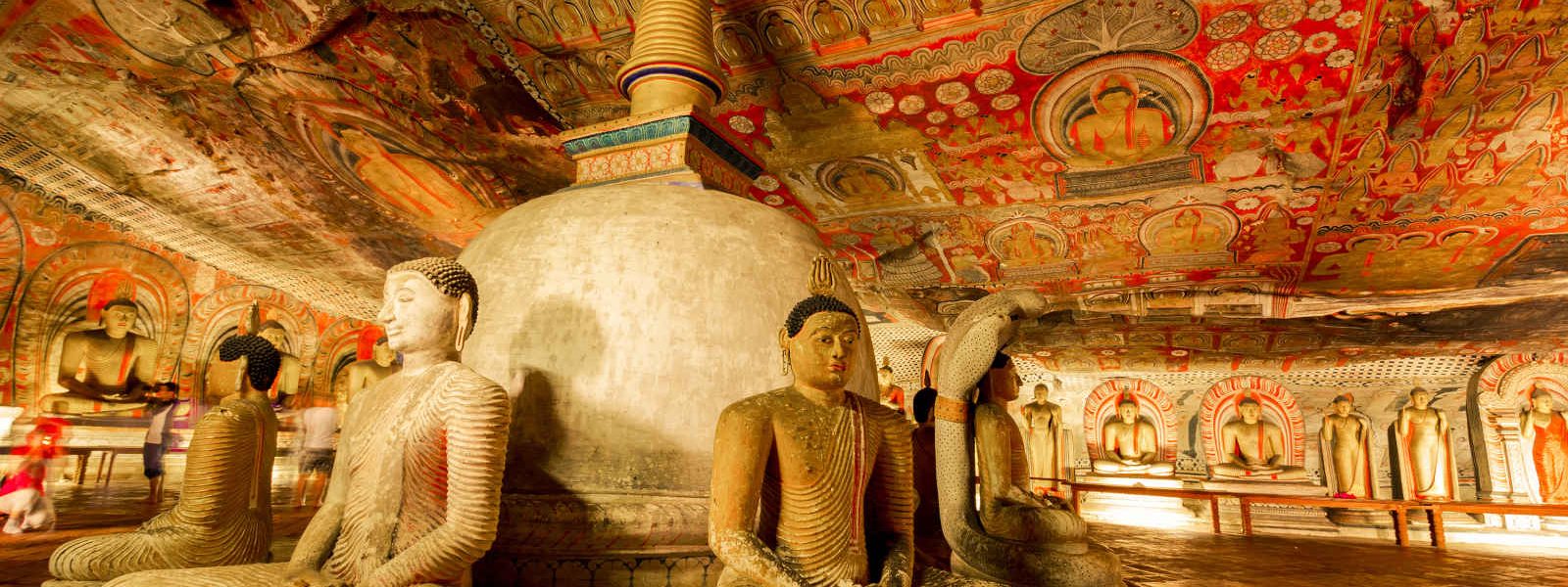 Grottes Sacrées, Dambulla, Sri Lanka