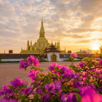Pha That Luang, Vientiane, Laos