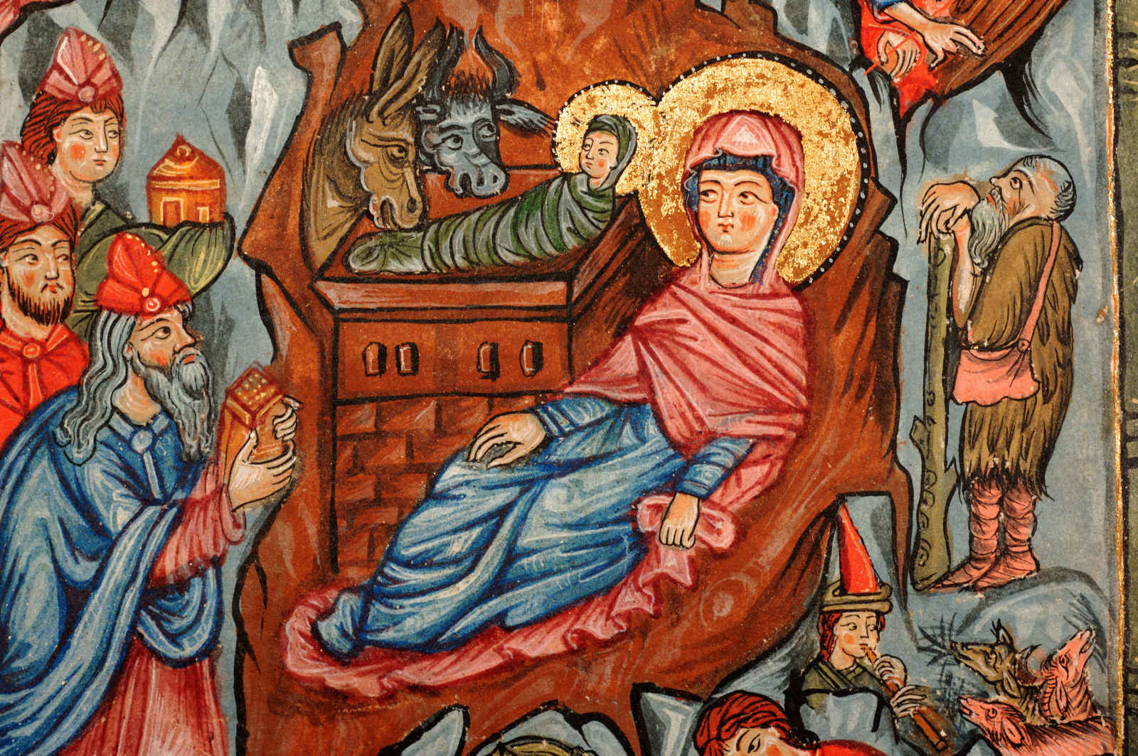 Illustration d'un manuscrit arménien