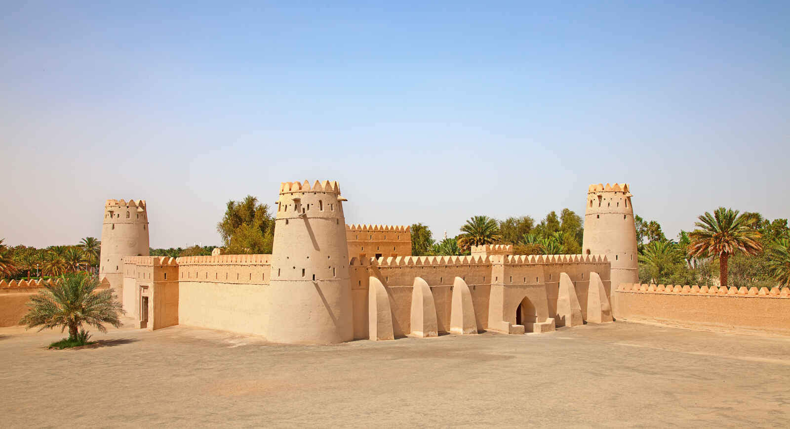 Famous Jahili fort, Al Ain, Emirats Arabes Unis