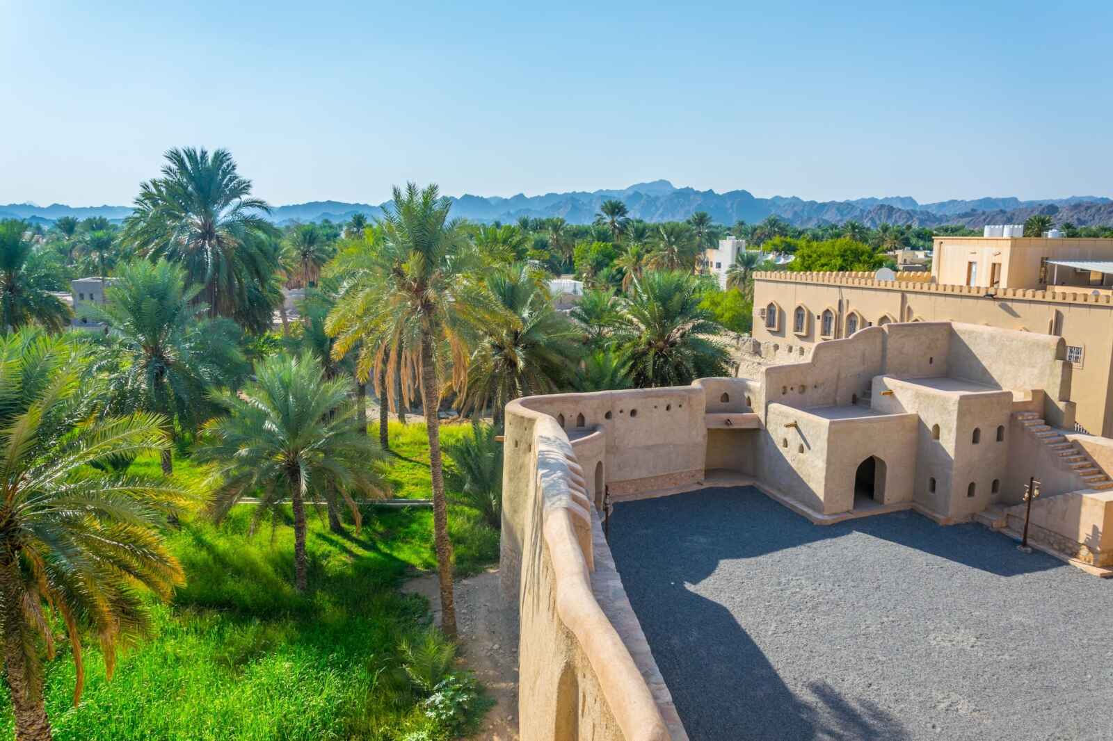 Forteresse de Nizwa et oasis luxuriante, Oman