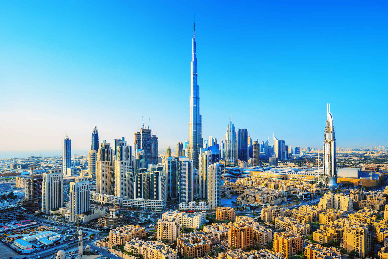 Tour du Burj Khalifa, Dubai skyline, Dubai, Emirats Arabes Unis