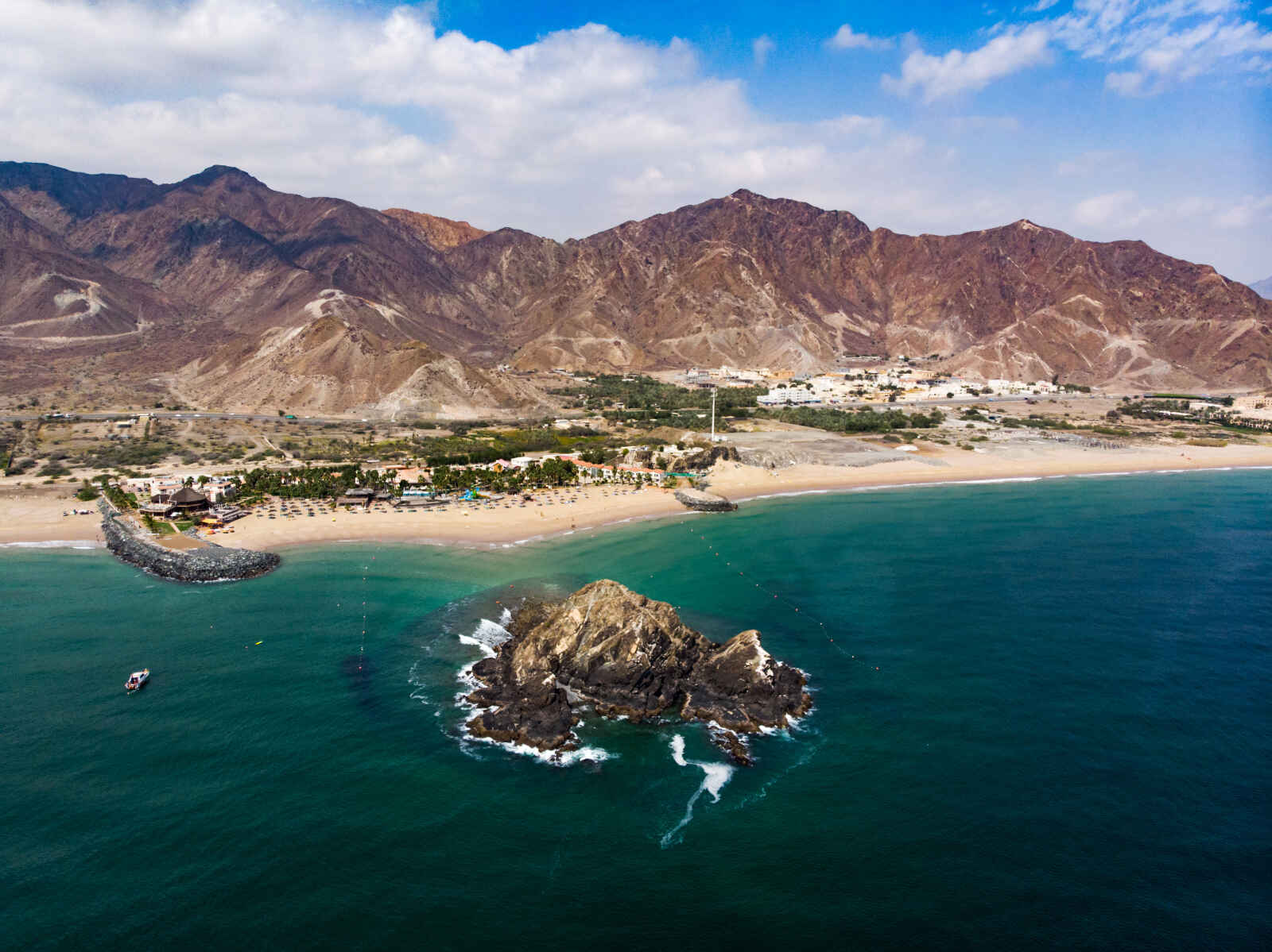 Plage, Fujairah, Emirats Arabes Unis