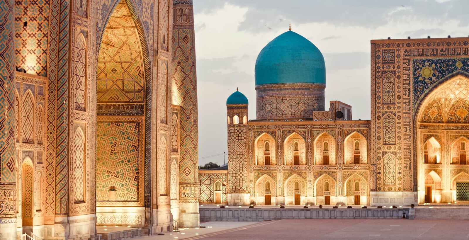 Place du Registan, Samarcande, Ouzbékistan