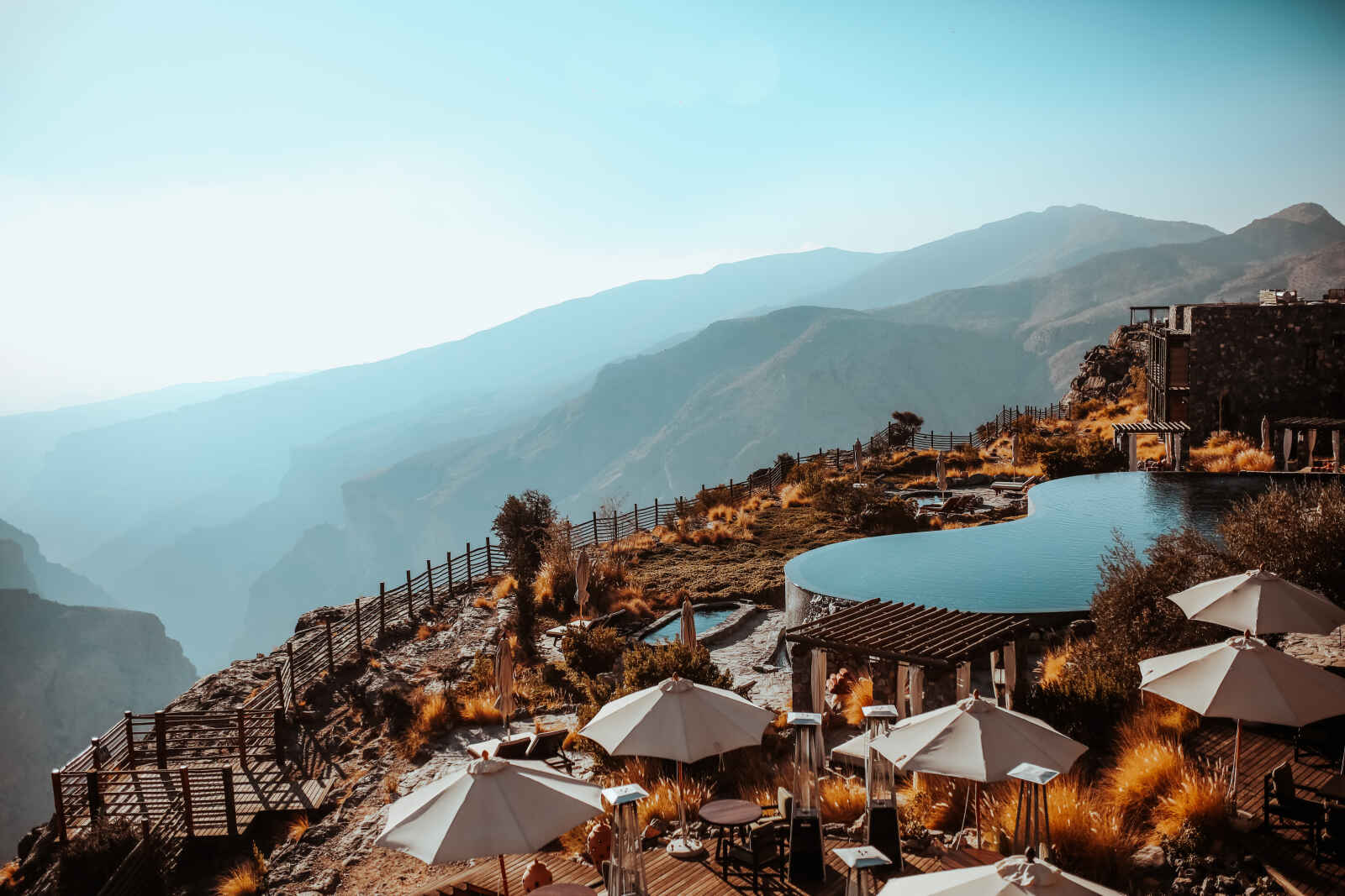 Oman, Alila Jebel Akhdar, vue d'ensemble