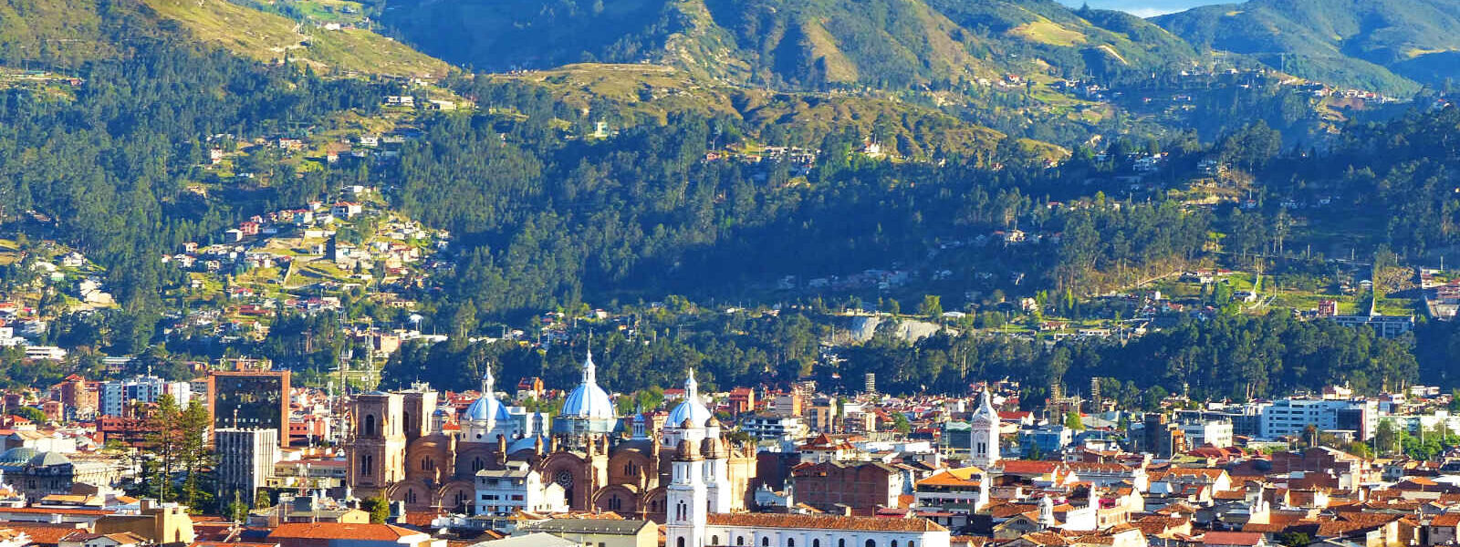 Vue panoramique de Cuenca, Equateur
