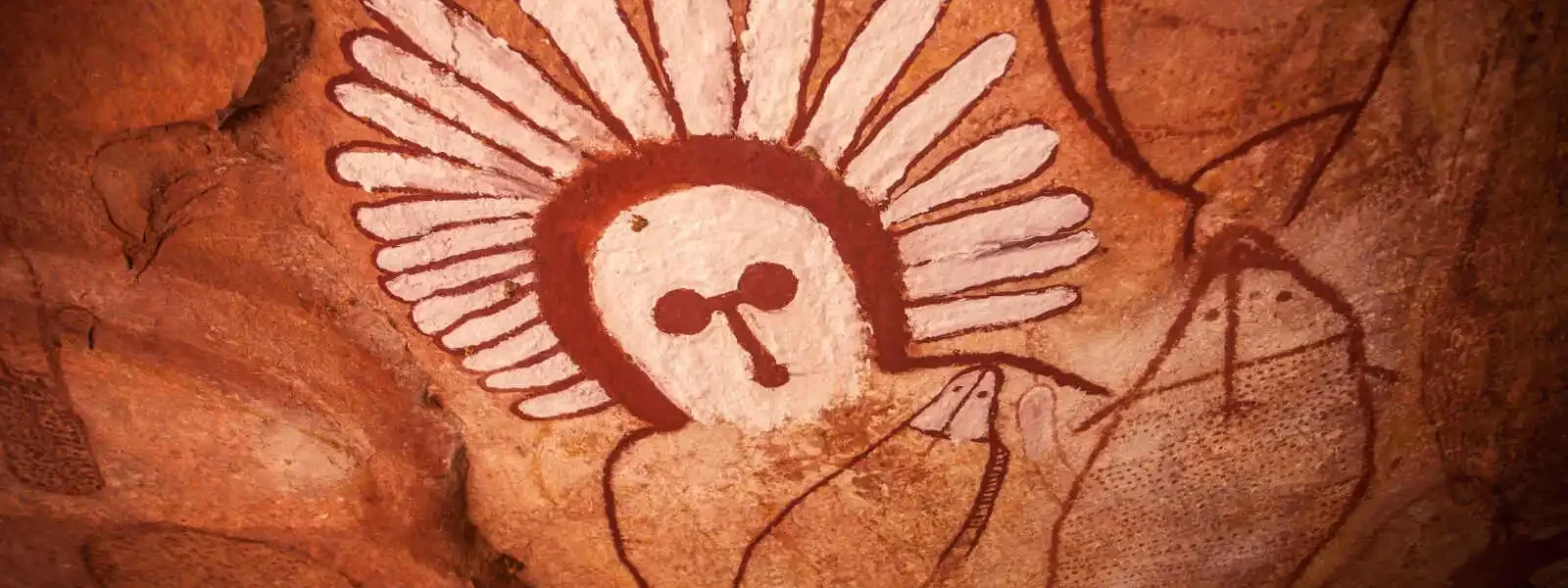 Peinture rupestre aborigène, plateau de Kimberley, Australie